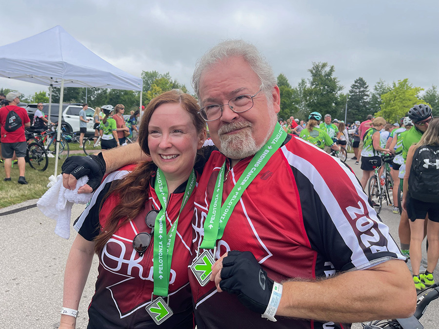 Pelotonia Finish Line